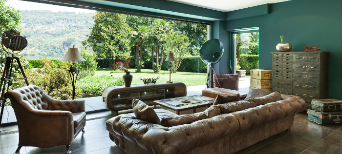 garden view interior design